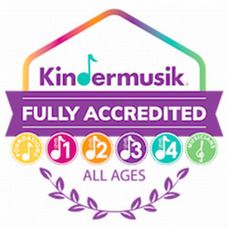 Kindermusik Fully Accredited Badge